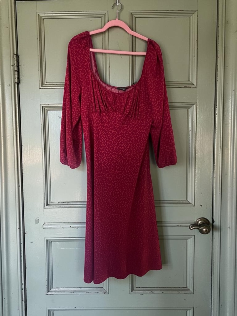 Empire waist midi dress